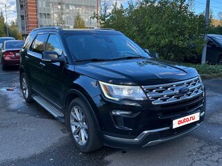 2018 Ford Explorer V Рестайлинг 2, чёрный, 2900000 рублей, вид 4