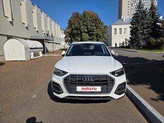 2021 Audi Q5 45 TFSI II (FY) Рестайлинг, белый, 4500000 рублей, вид 1