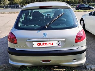 2007 Peugeot 206, серый, 325000 рублей, вид 4