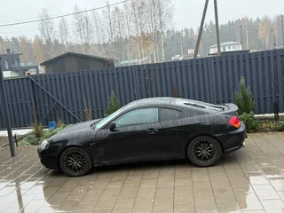 2003 Hyundai Tiburon II (GK), чёрный, 1000000 рублей, вид 2