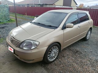 2001 Toyota Allex I, золотистый, 625000 рублей, вид 2