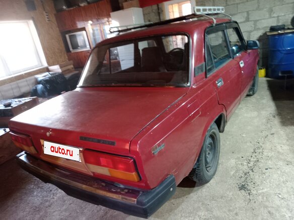 2003 Lada (ВАЗ) 2107, пурпурный, 73000 рублей - вид 5