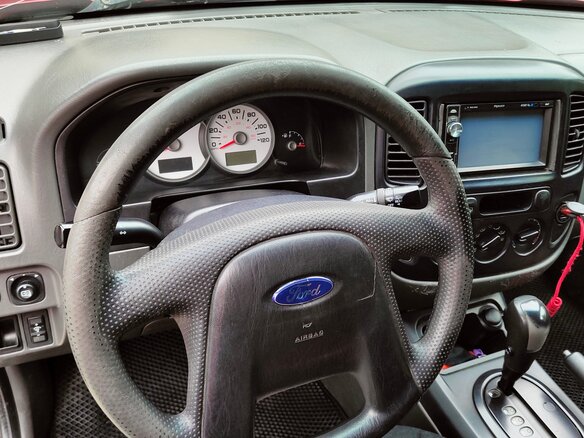 2004 Ford Escape I Рестайлинг, красный, 510000 рублей - вид 12