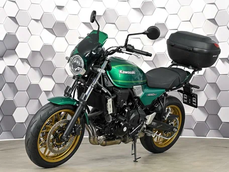 2023 Kawasaki Z 650RS, зелёный, 769000 рублей, вид 2