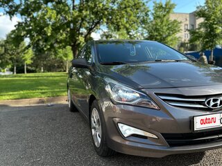 2014 Hyundai Solaris I Рестайлинг, серый, 1000000 рублей, вид 3