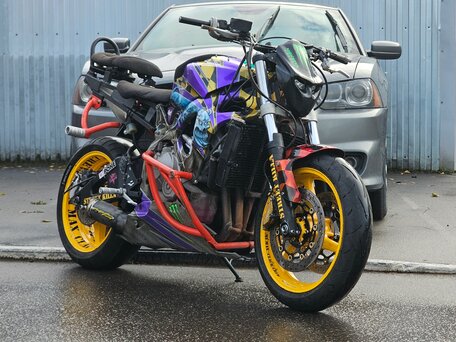 2004 Honda CBR 600RR, чёрный, 450000 рублей, вид 1