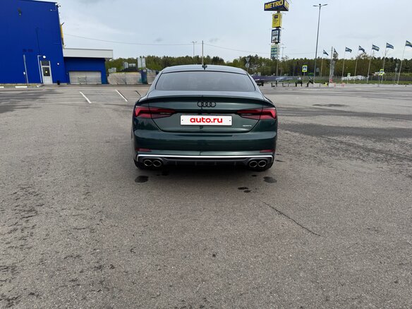 2019 Audi A5 II (F5), зелёный, 4500000 рублей - вид 4