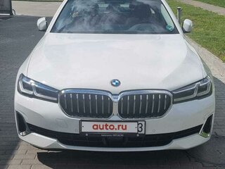 2022 BMW 5 серии 530d xDrive VII (G30/G31/G38) Рестайлинг, белый, 7000000 рублей, вид 4