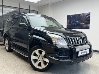 2002 Toyota Land Cruiser Prado 120 Series, чёрный, 1440000 рублей, вид 3