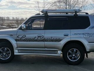 1997 Toyota Land Cruiser Prado 90 Series, серый, 1355000 рублей, вид 4