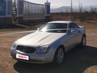 1999 Mercedes-Benz SLK-Класс 200 I (R170), серебристый, 1000000 рублей, вид 1