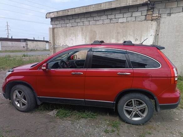 2008 Honda CR-V III, красный, 1490000 рублей - вид 1