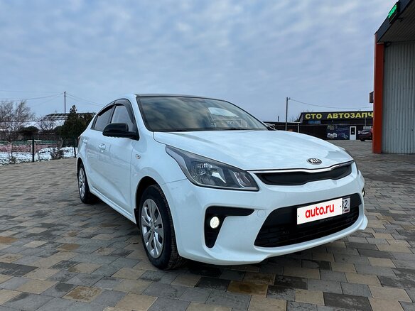 2018 Kia Rio IV, белый, 1550000 рублей - вид 5