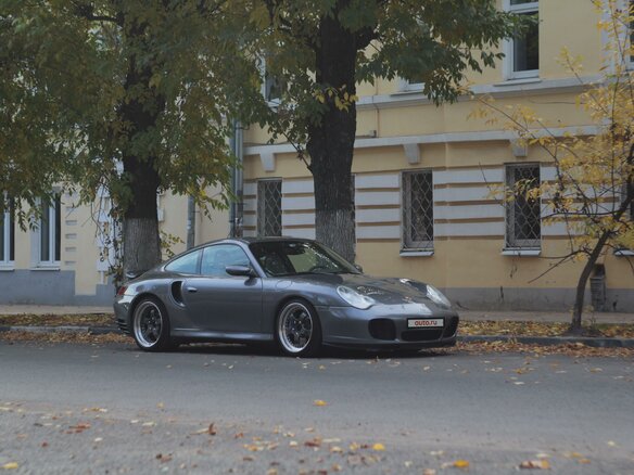 2003 Porsche 911 Turbo V (996) Рестайлинг, серебристый - вид 6