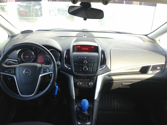 2012 Opel Zafira C, зелёный - вид 6