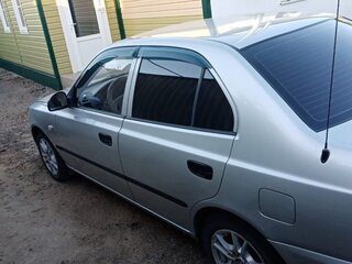 2004 Hyundai Accent ТагАЗ II, серебристый, 480000 рублей, вид 5