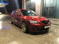 2008 Mazda 3 I (BK) Рестайлинг, красный - вид 2