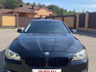 2013 BMW 5 серии 525d xDrive VI (F10/F11/F07), чёрный, 2150000 рублей, вид 1