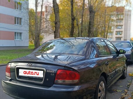 2005 Hyundai Sonata ТагАЗ IV (EF) Рестайлинг, чёрный, 225000 рублей, вид 3