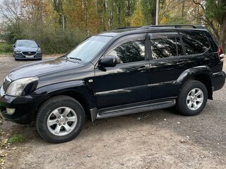 2008 Toyota Land Cruiser Prado 4-speed 120 Series Рестайлинг, чёрный, 2200000 рублей, вид 3