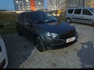2021 Lada (ВАЗ) Granta I Рестайлинг, серый, 900000 рублей, вид 2