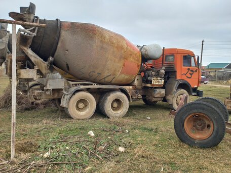 2005 КамАЗ Автобетоносмеситель, красный, 950000 рублей, вид 5