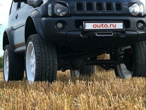 2007 Suzuki Jimny III Рестайлинг 1, чёрный