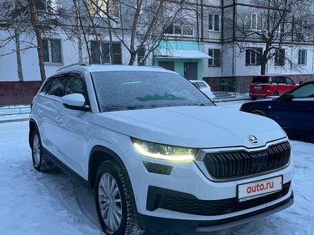 2022 Skoda Kodiaq I Рестайлинг, белый, 3117000 рублей, вид 3