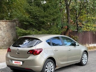 2012 Opel Astra J Рестайлинг, бежевый, 750000 рублей, вид 4