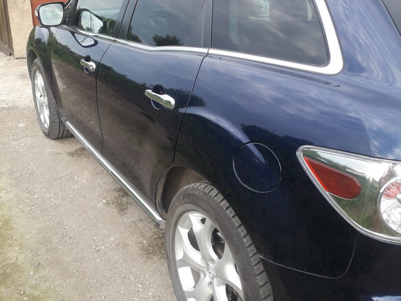 2010 Mazda CX-7 I Рестайлинг, синий - вид 2