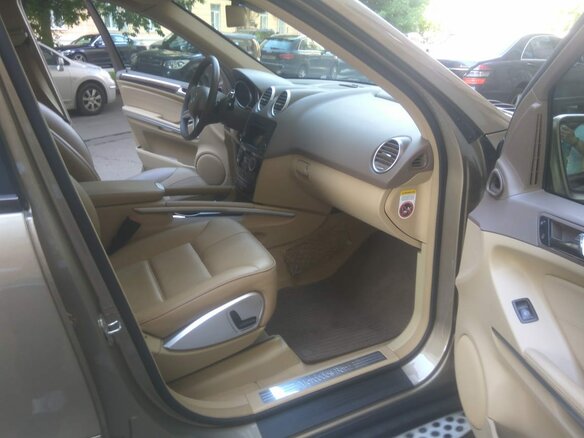 2009 Mercedes-Benz M-Класс 320 II (W164) Рестайлинг, бежевый - вид 15