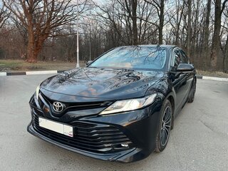 2019 Toyota Camry VIII (XV70), чёрный, 3500000 рублей, вид 3