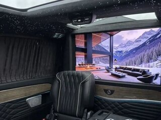 2023 Mercedes-Benz V-Класс Long 220 d длинный III (W447) Рестайлинг, чёрный, 13100000 рублей, вид 1