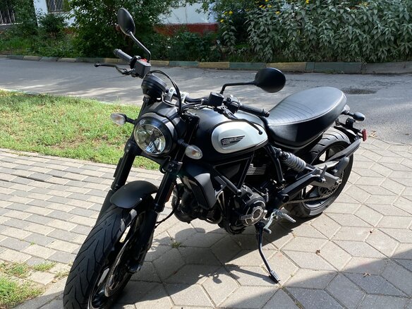 2020 Ducati Scrambler 800, серебристый, 920000 рублей - вид 19