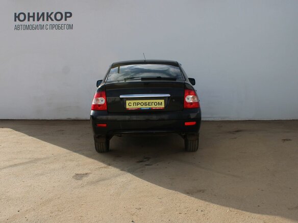 2012 Lada (ВАЗ) Priora I, чёрный, 259000 рублей - вид 4