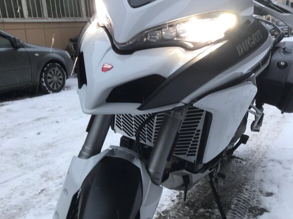 2015 Ducati Multistrada 1200, белый - вид 4