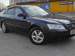 2008 Hyundai Sonata V (NF) Рестайлинг, чёрный, 630000 рублей, вид 3