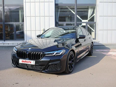 2022 BMW 5 серии 530d VII (G30/G31/G38) Рестайлинг, чёрный, 5400000 рублей, вид 1