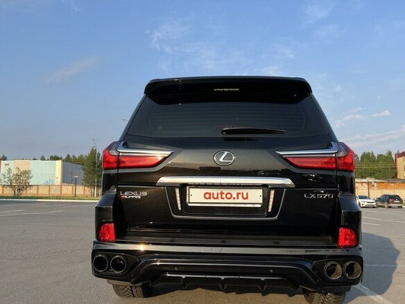 2018 Lexus LX 570 III Рестайлинг 2, чёрный, 13000000 рублей - вид 8