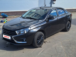 2016 Lada (ВАЗ) Vesta I, чёрный, 785000 рублей, вид 2