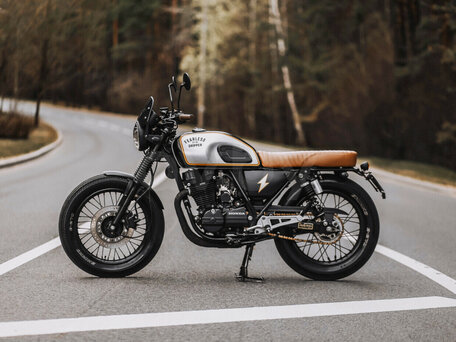 1996 Honda GB 250 Clubman, чёрный, 280186 рублей, вид 5