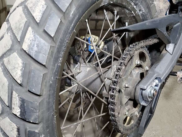 2007 BMW G 650 X, белый - вид 12