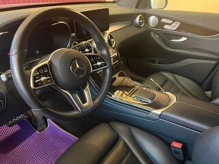 2020 Mercedes-Benz GLC Coupe 300 e I (C253) Рестайлинг, синий, 5700000 рублей, вид 4