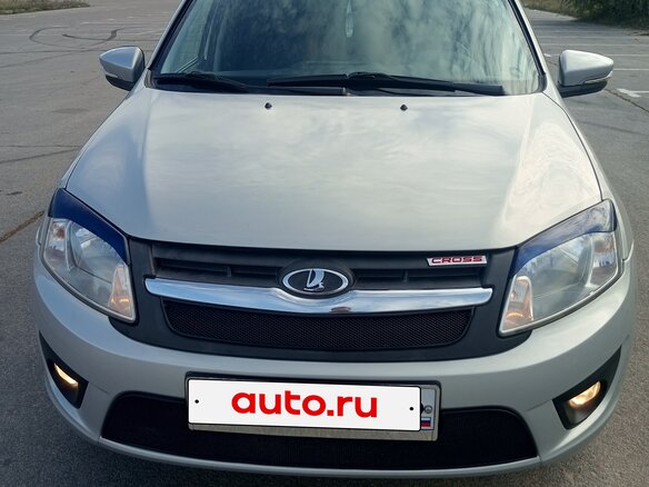 2017 Lada (ВАЗ) Granta I, серебристый, 620000 рублей