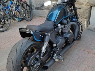 2013 Triumph Speedmaster, синий, 499000 рублей, вид 2