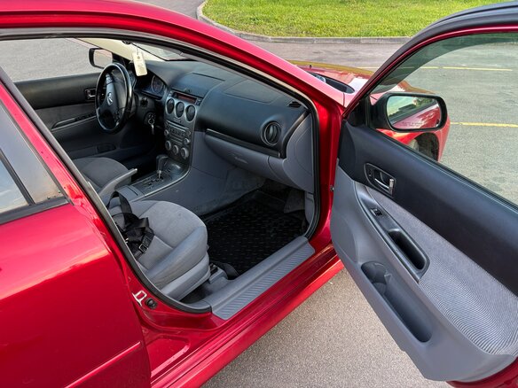 2004 Mazda 6 I (GG), красный, 510000 рублей - вид 7