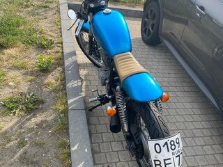 2001 Honda CL 400, синий, 240000 рублей, вид 3