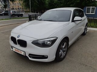 2013 BMW 1 серии 118i II (F20/F21), белый, 1250000 рублей, вид 1