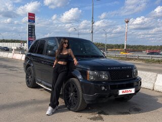 2005 Land Rover Range Rover Sport Supercharged I, синий, 780000 рублей, вид 1