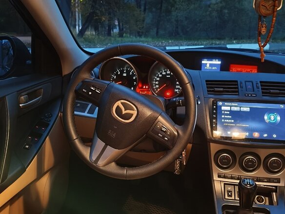 2009 Mazda 3 II (BL), чёрный, 830000 рублей - вид 13